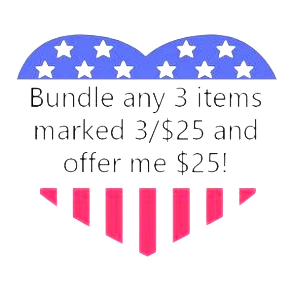 Bundle sale 🛍3/$25.00